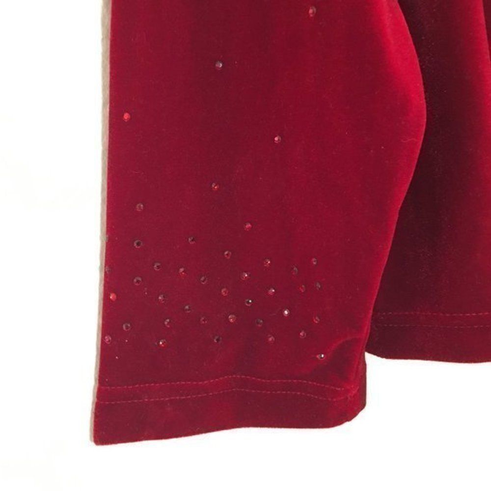 Vintage Jaclyn Smith Red Cowl Neck Sweater Women’s Size X - Picture 6 of 10